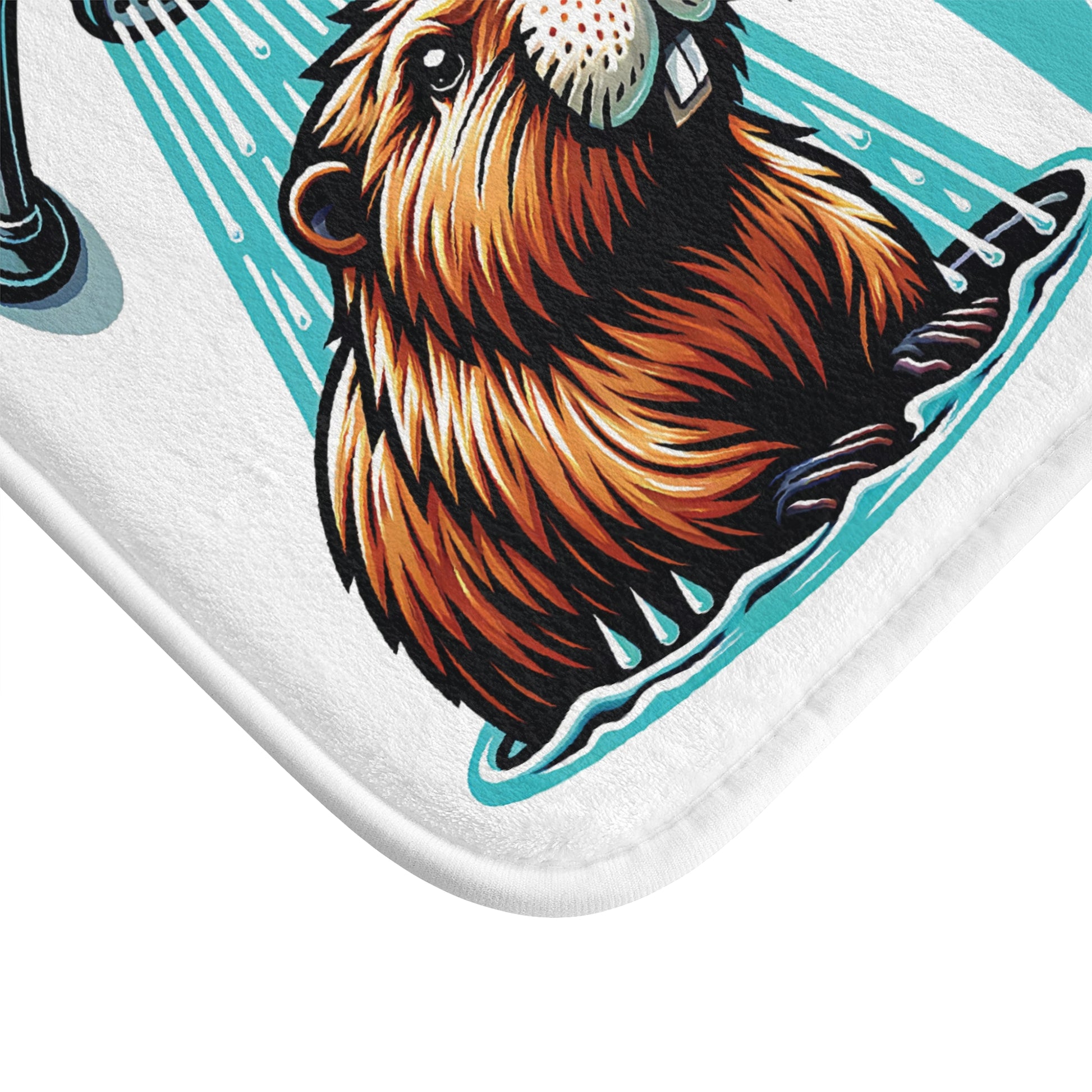 Clean Beavers Get More Wood Bath Mat