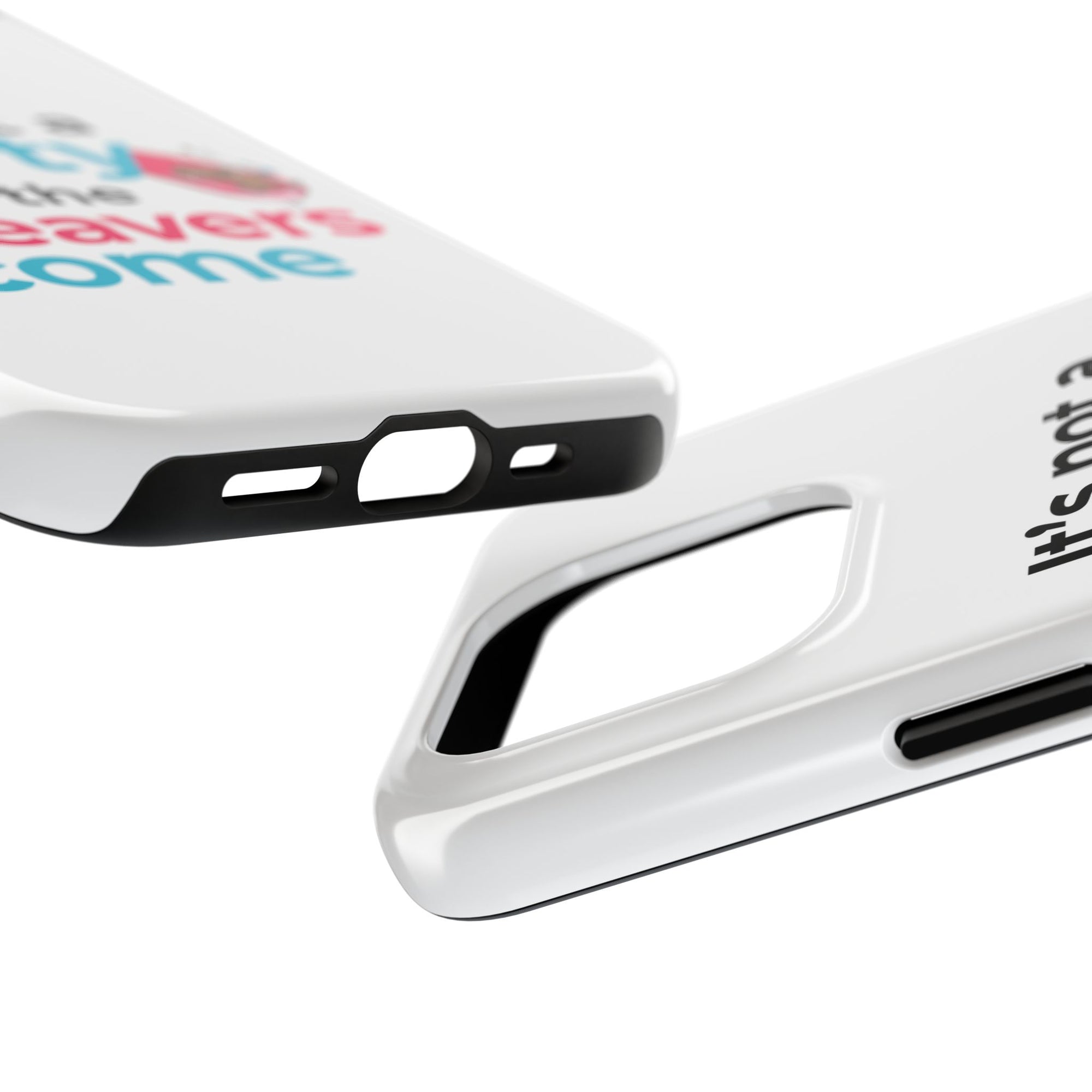Funny Party Phone Case - "It’s Not a Party ‘Til the Beavers Come" - Tough Protection