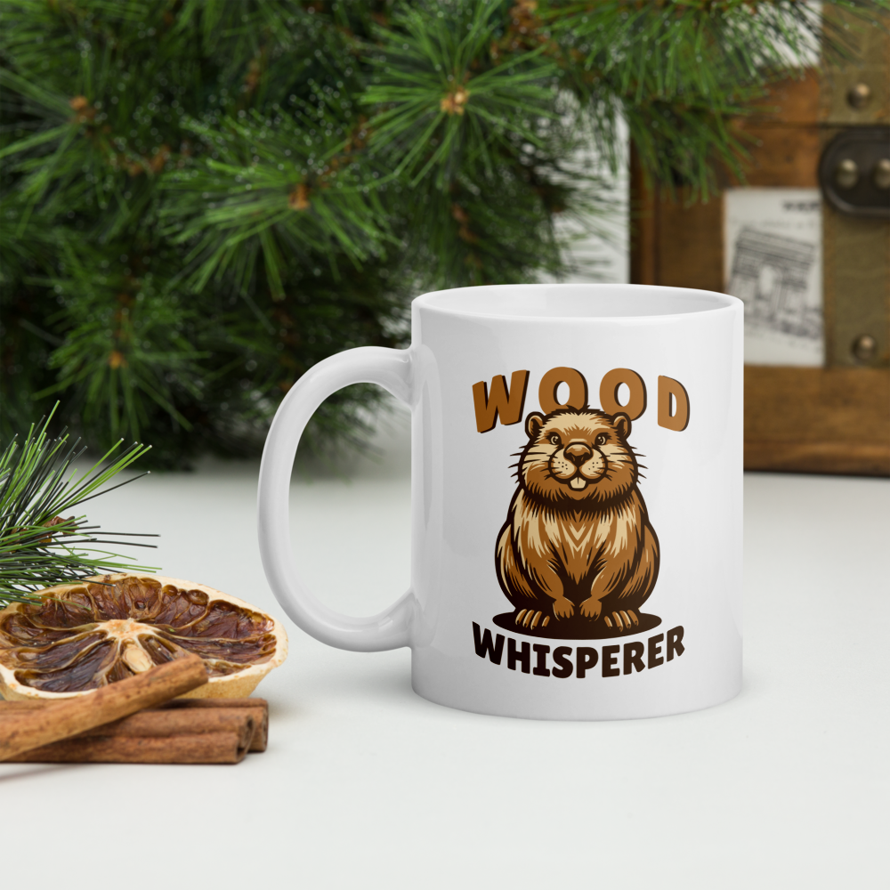 Beaver Wood Whisperer Mug