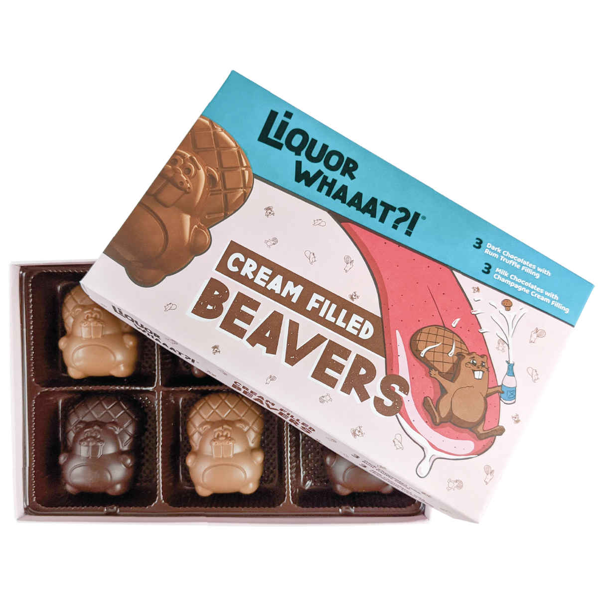 MILK AND DARK CREAM BEAVERS